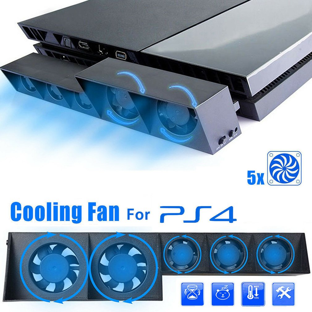 Gaming Console Holder - Base Fan Stand For Sony PS4