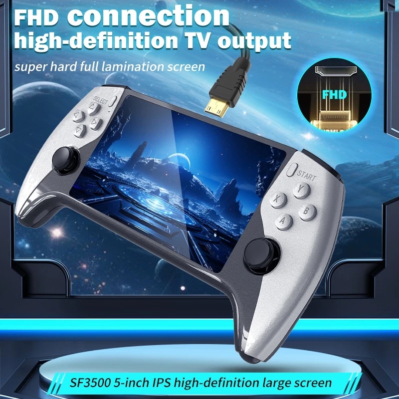 Gaming Console Under 500 - SF3500 Retro Portable Handheld Video Game