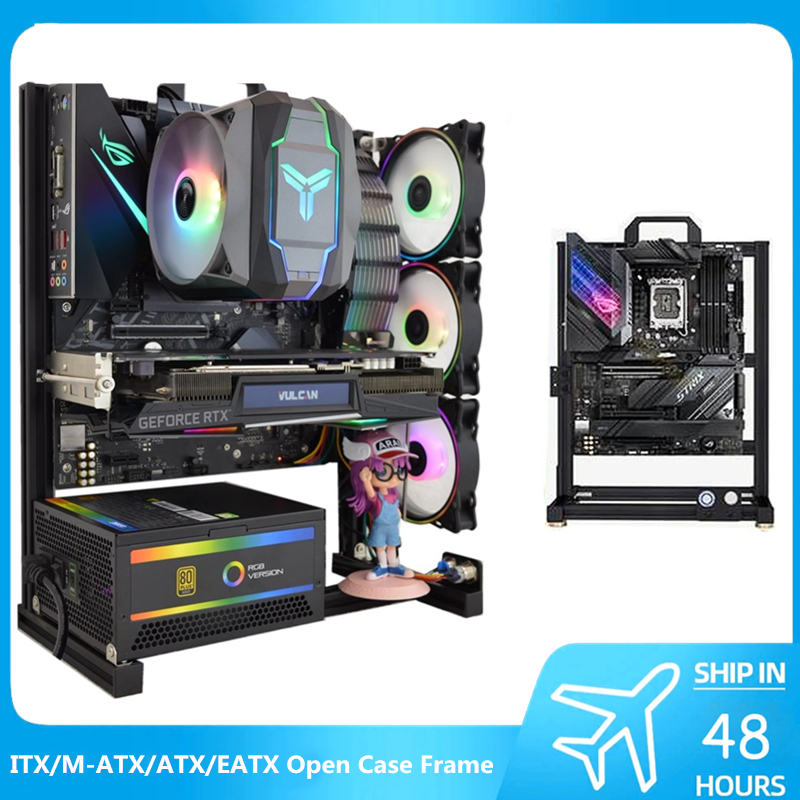 MOD ATX Open PC Case Frame For - огляд і ціна Gaming Console Tower