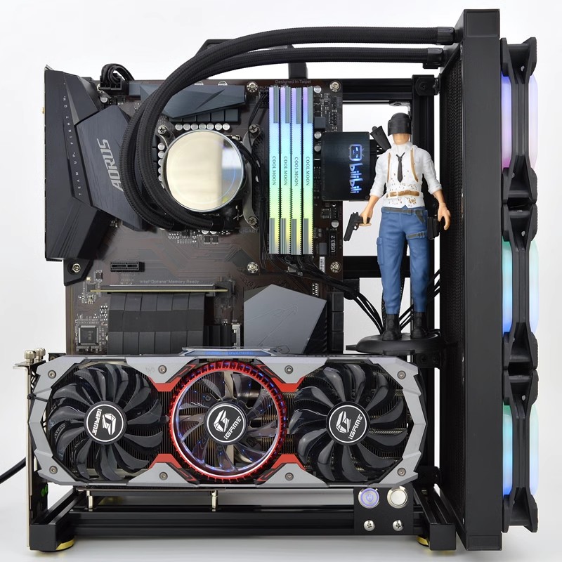MOD ATX Open PC Case Frame For - огляд і ціна Gaming Console Tower