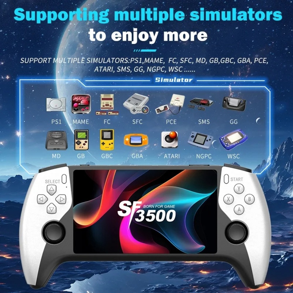 SF3500 5-inch Large Screen Dua - огляд і ціна Gaming Console Under 500