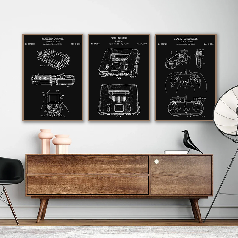 Vintage Game Console Blueprint - огляд і ціна Gaming Console Tower
