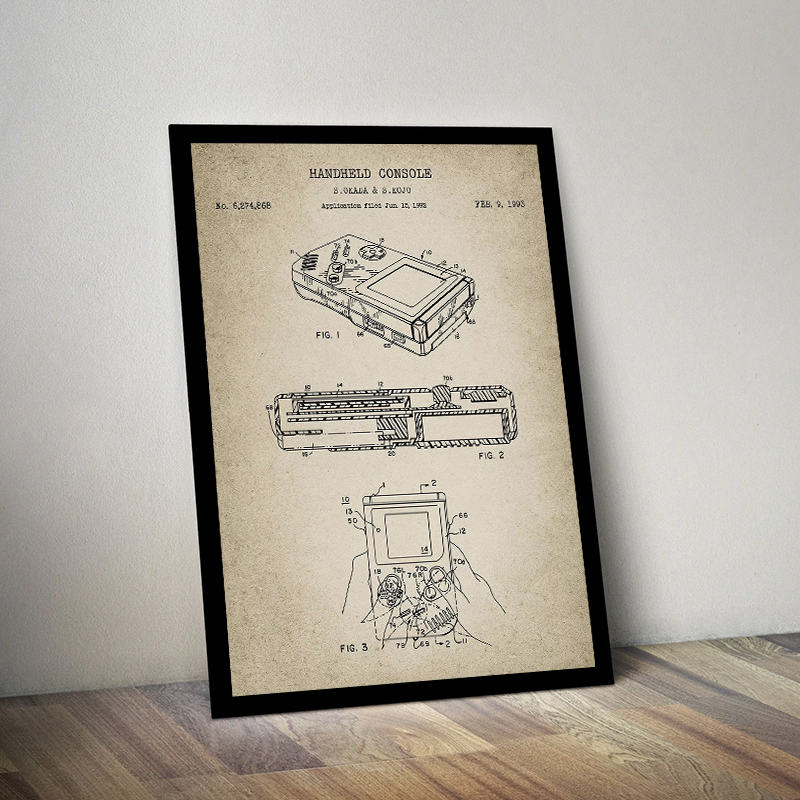 Vintage Game Console Blueprint - огляд і ціна Gaming Console Tower