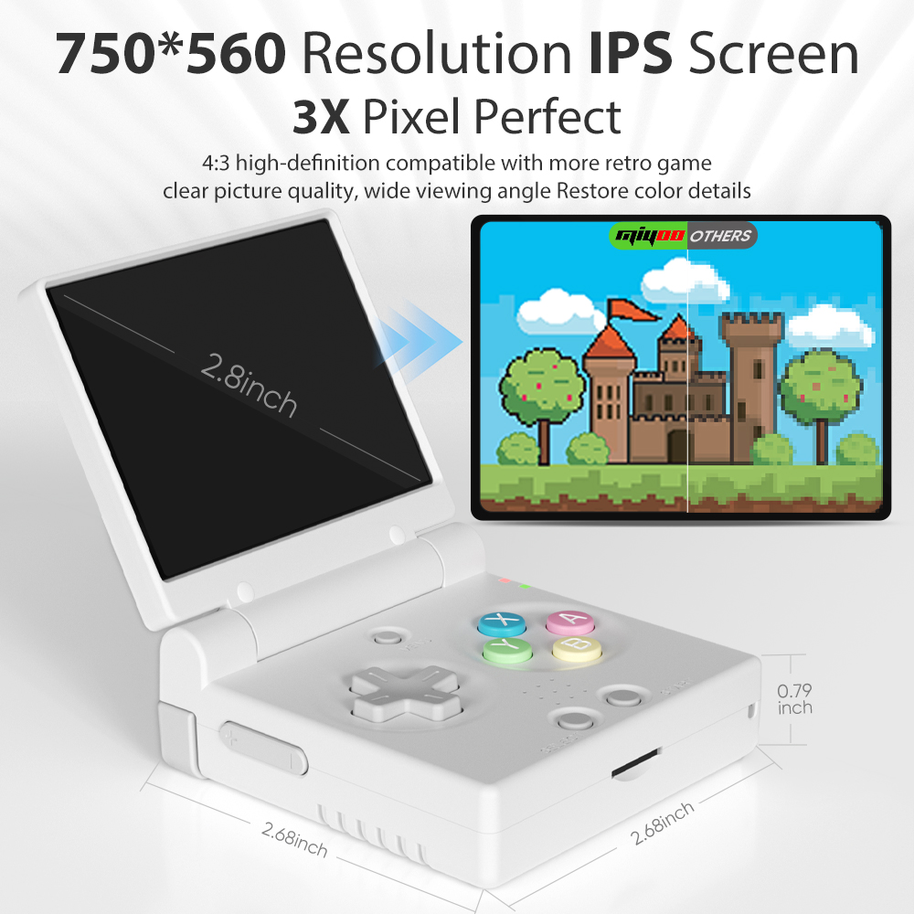 MIYOO Mini Flip Retro Handheld - огляд і ціна Gaming Console Tower