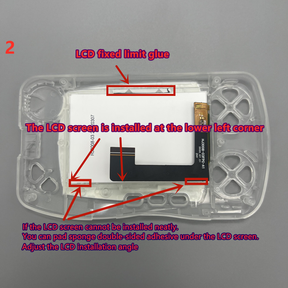IPS LCD Screen DIY Kit Backlig - огляд і ціна Gaming Console Display