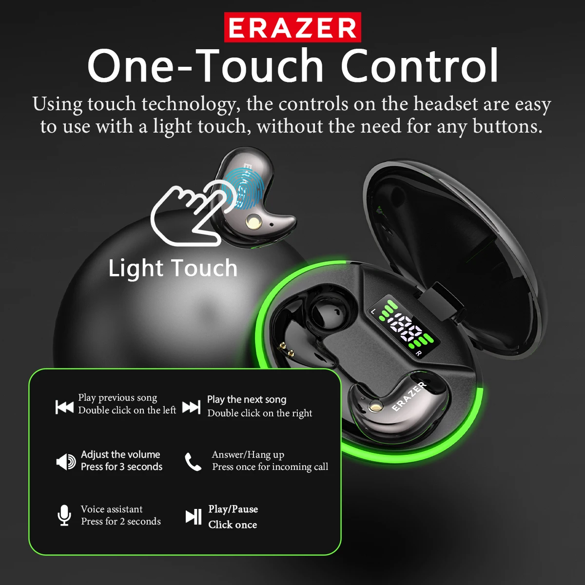 EARZER XF58 In-Ear Bluetooth H - огляд і ціна Gaming Console Case
