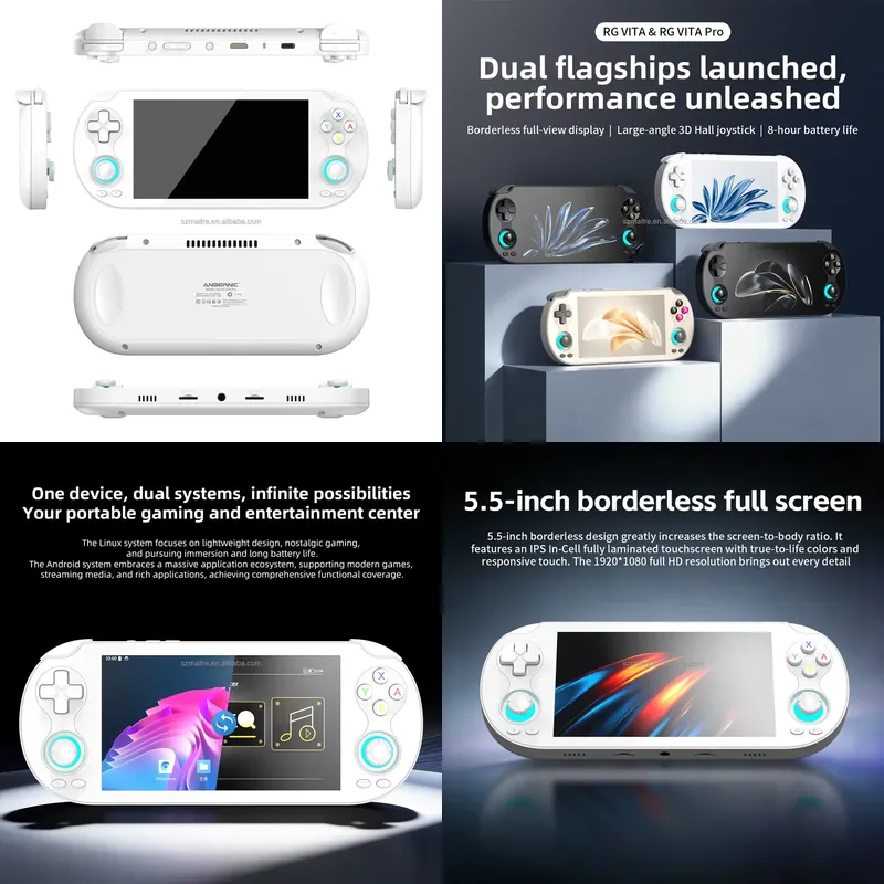 【CHIMU HOME】 5.5 inch touchscr - огляд і ціна Handheld Gaming Console