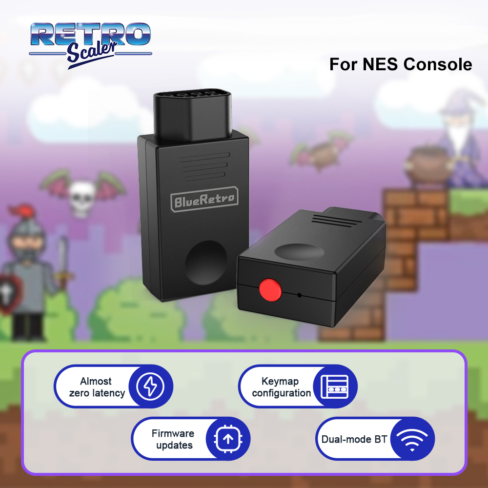 RetroScaler Blueretro Wireless - огляд і ціна Gaming Console Nintendo Switch