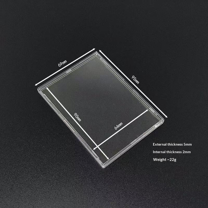 Clear Acrylic Snap Card Holder - огляд і ціна Gaming Card Holder