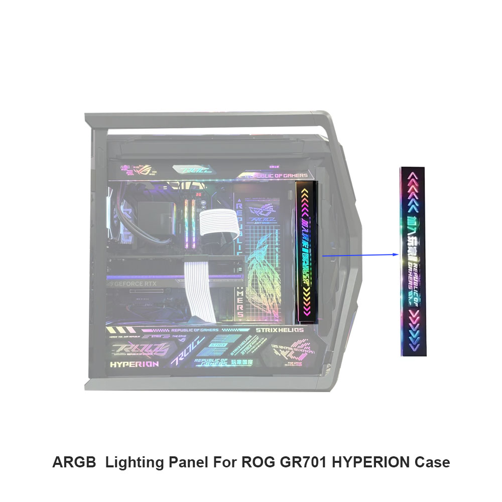 ARGB ROG GR701 HYPERION Chassi - огляд і ціна Gaming Console Tower