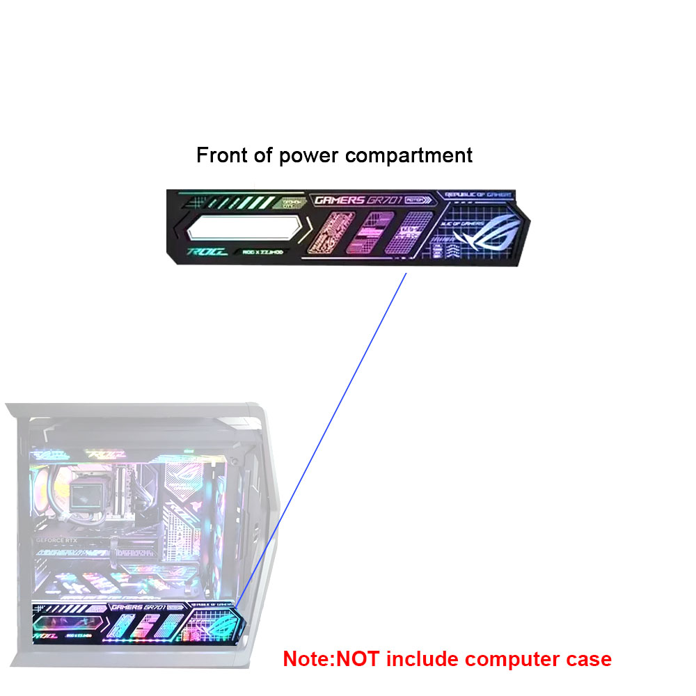 ARGB ROG GR701 HYPERION Chassi - огляд і ціна Gaming Console Tower